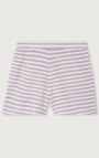Women's shorty Yoopa, PURPLE AND WHITE STRIPES, hi-res