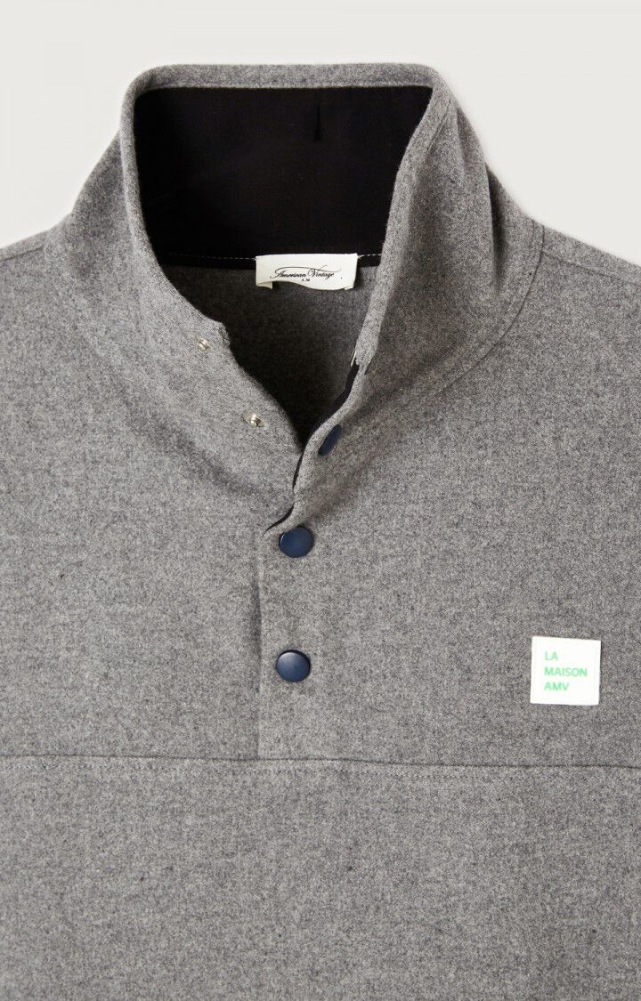 Men's top Vylow, HEATHER GREY, hi-res