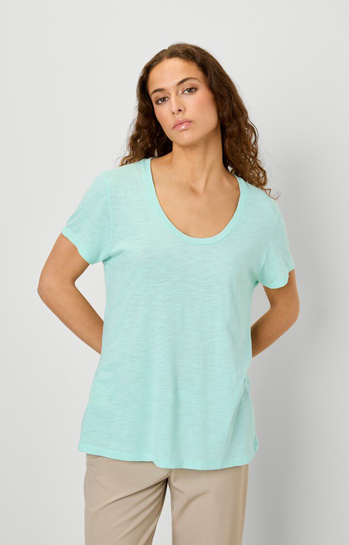T-shirt femme Jacksonville - VERT D'EAU - Bleu