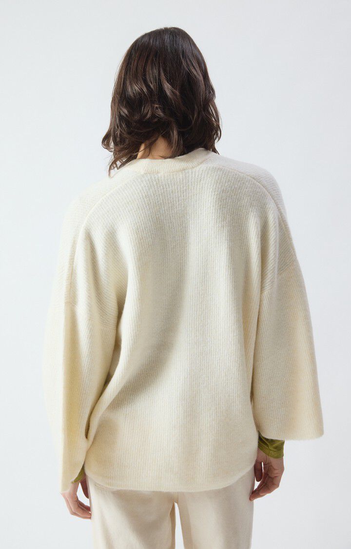 Women's cardigan Damsville, MELANGE PANNACOTTA, hi-res-model