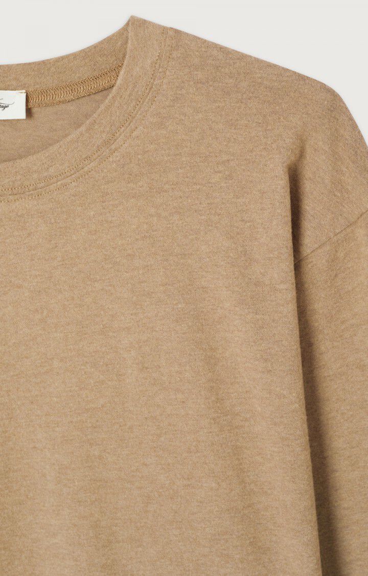 Women's t-shirt Ypawood - MELANGE MACCHIATO - Brown - XS-S