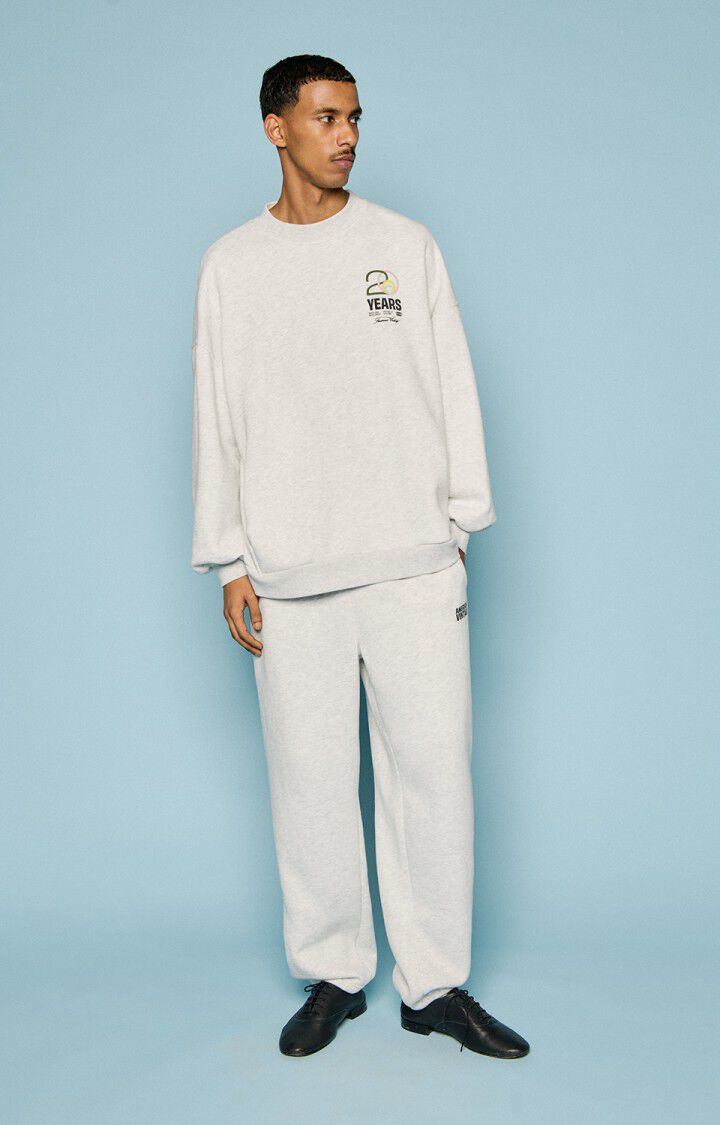 Unisex sweater Baptown - 20 years, GRIJS GEVLEKT, hi-res-model