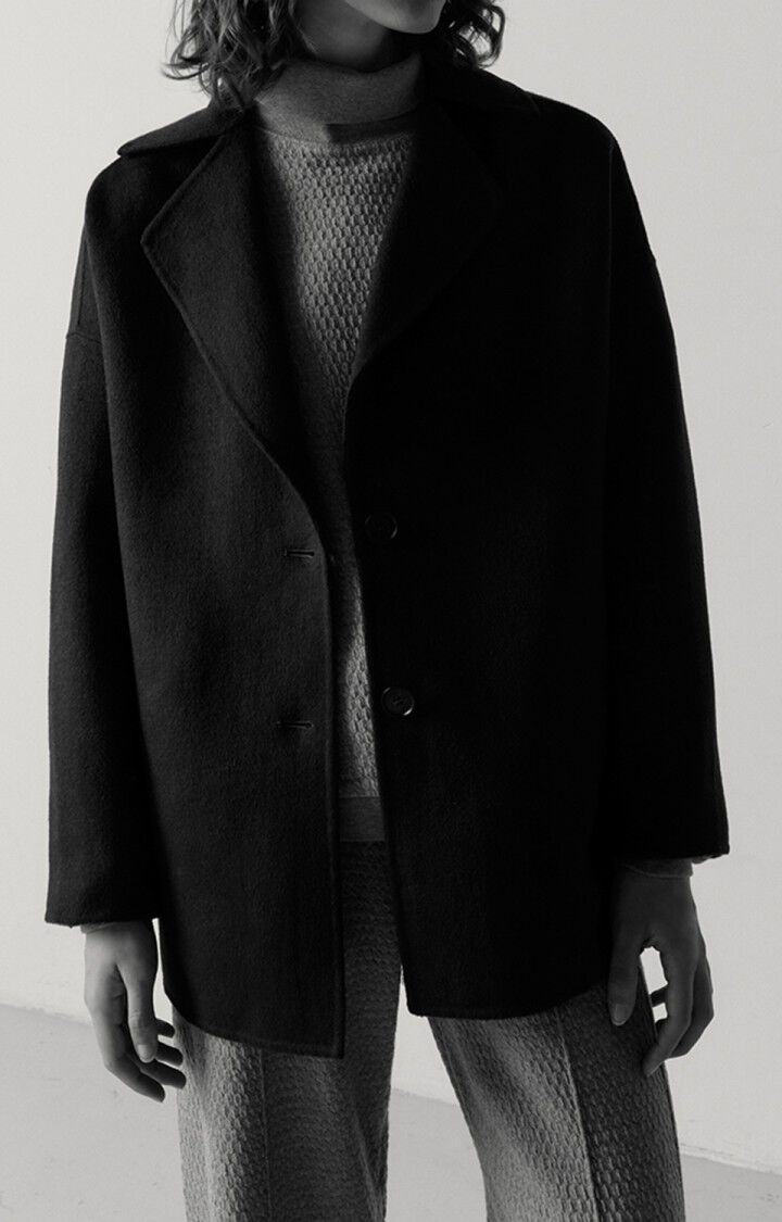Women's coat Dadoulove, PURPLE MELANGE, hi-res-model