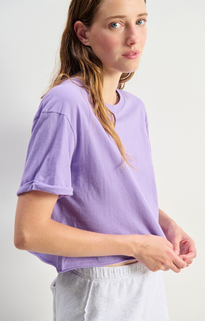 Women's t-shirt Apoly, MAUVE, hi-res-model