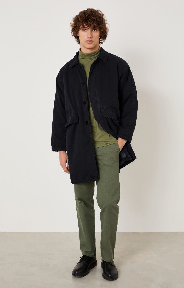 Men's trench Izatown - CARBON 59 Long sleeve Black - H24