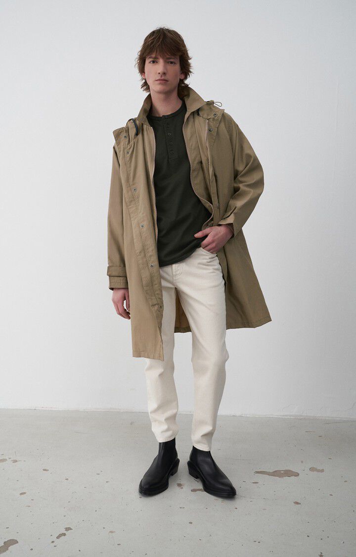 Men's coat Zitoun, LATTE, hi-res-model
