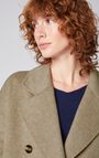 Women's coat Dadoulove, SESAME MELANGE, hi-res-model