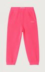 Pantaloni da jogging bambini Izubird, ORTENSIE FLUORESCENTI, hi-res