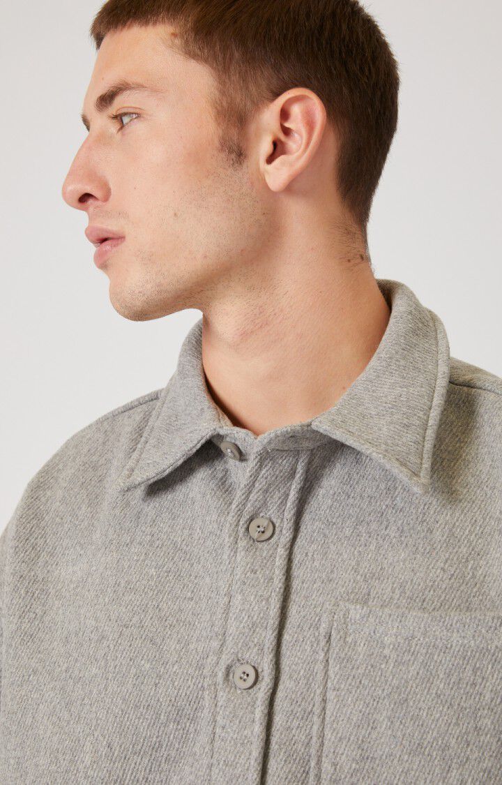 Men's shirt Pylow, HEATHER GREY, hi-res-model