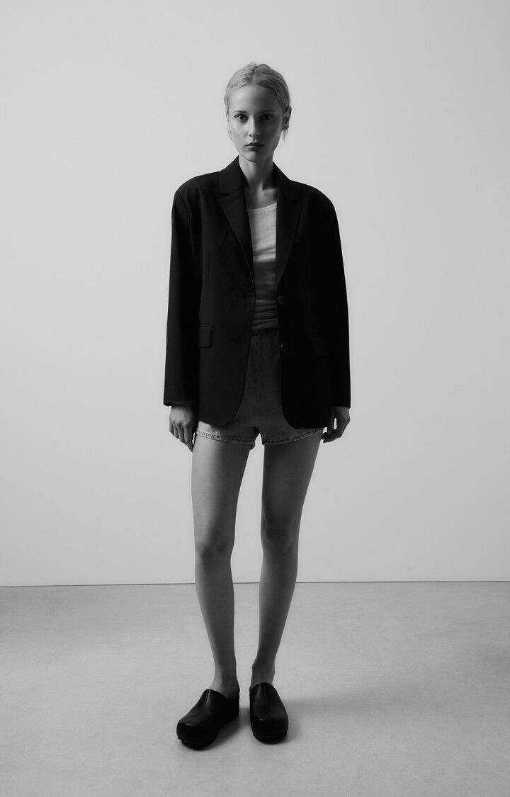 Women's shorts Besobay - STONE DIRTY - Blue - Beige