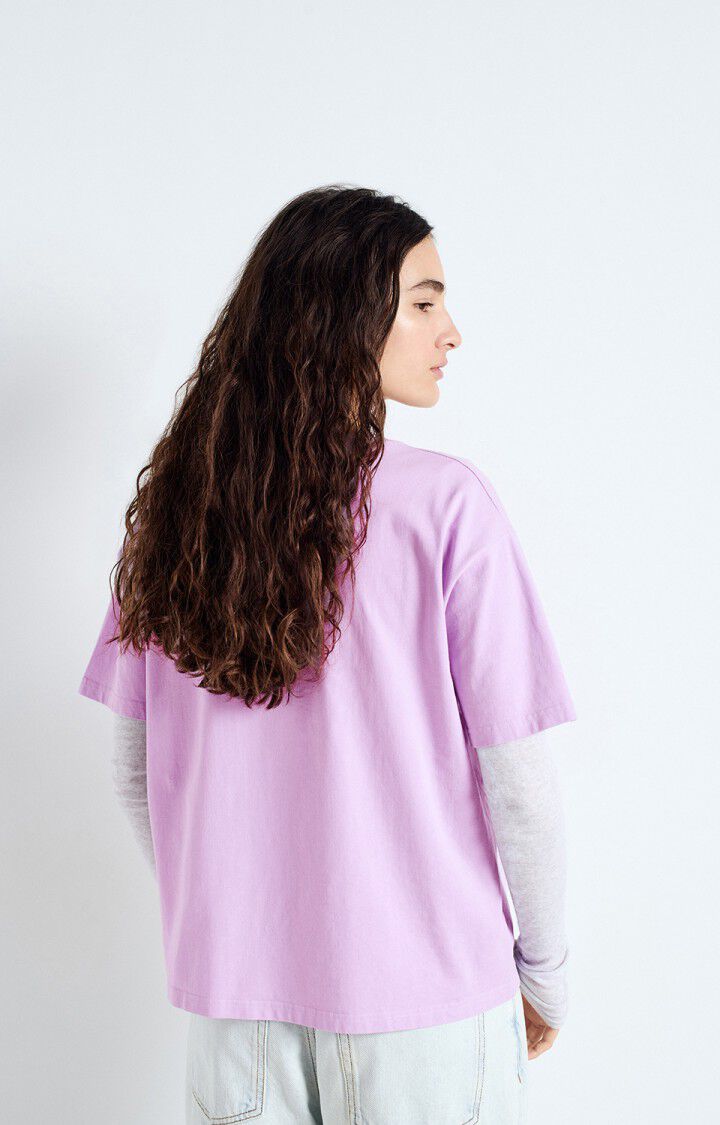 Women's t-shirt Fizvalley - PARMA VINTAGE - Violet - S