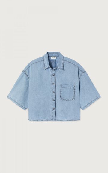Women&rsquo;s shirt Paybou - BLUE SNOW
