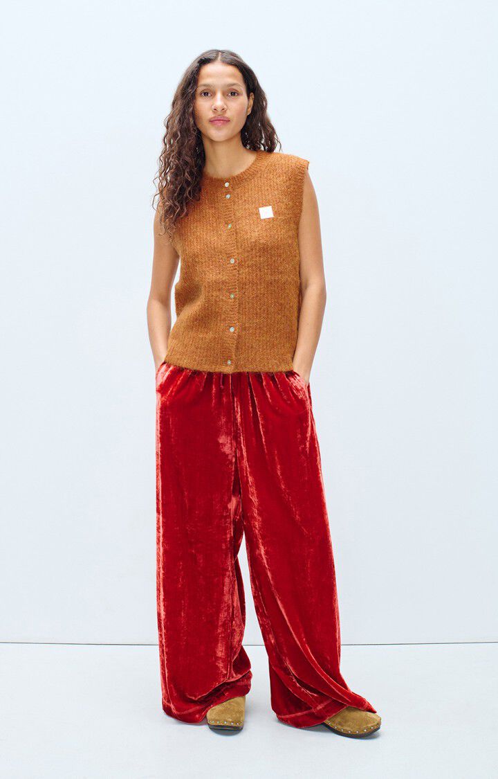 Women's cardigan East, MELANGE SQUIRREL, hi-res-model