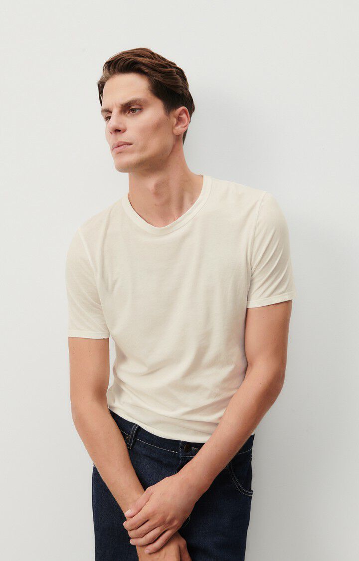 T-shirt homme Devon, BLANC CASSE VINTAGE, hi-res-model