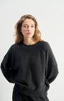 Felpa donna Atubay - OSCURIT&Agrave; - Nero - S