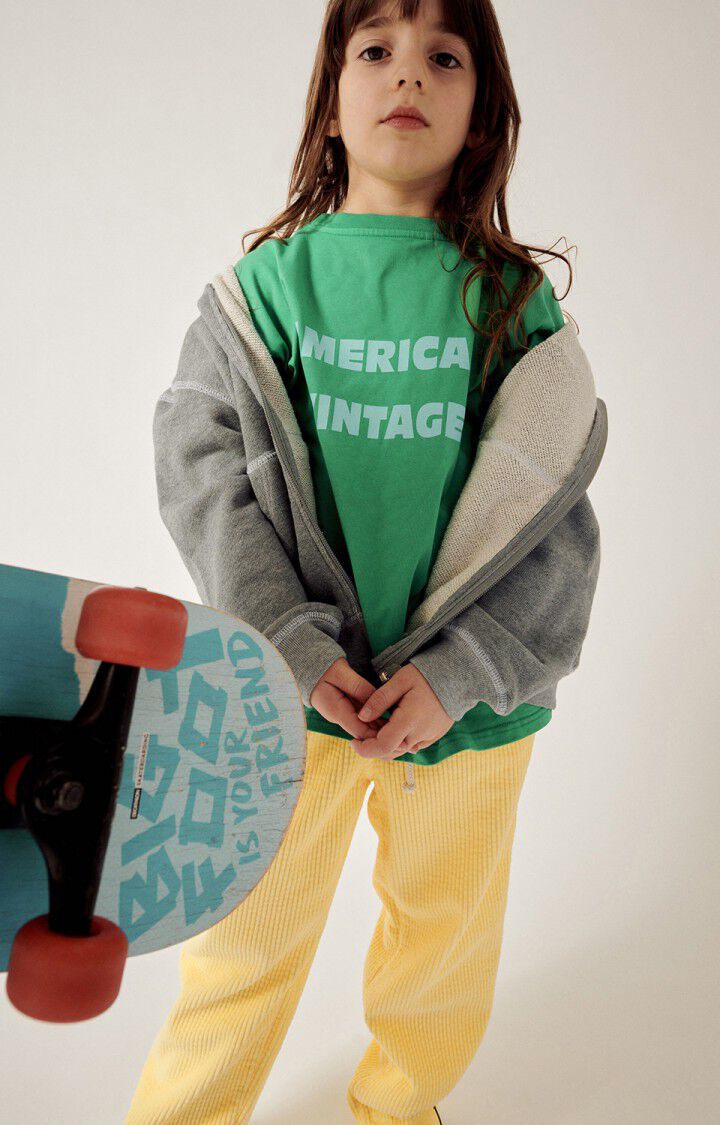 Kindersweatshirt Gupcity, GRAU MELIERT, hi-res-model