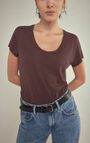 T-shirt femme Jacksonville, GRENAT VINTAGE, hi-res-model