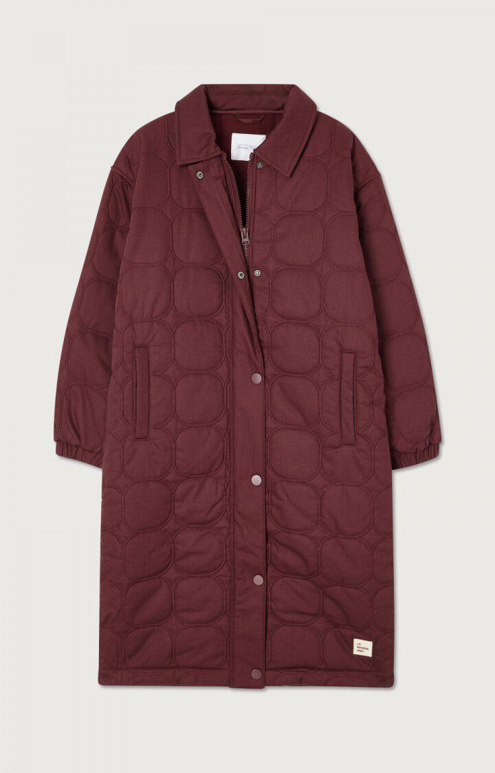 Women's coat Fibcity, BEETROOT, hi-res