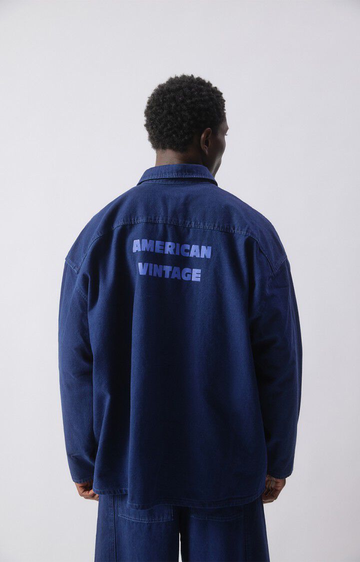 Men's shirt Comow, RAW BLUE, hi-res-model