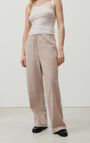 Women's trousers Kybood, BEIGE STRIPES, hi-res-model