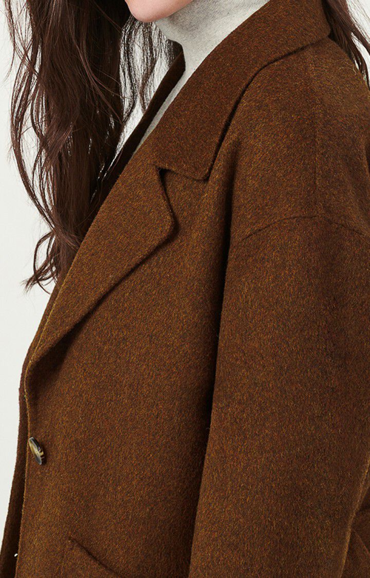 Women's coat Dadoulove, TEDDY BEAR MELANGE, hi-res-model