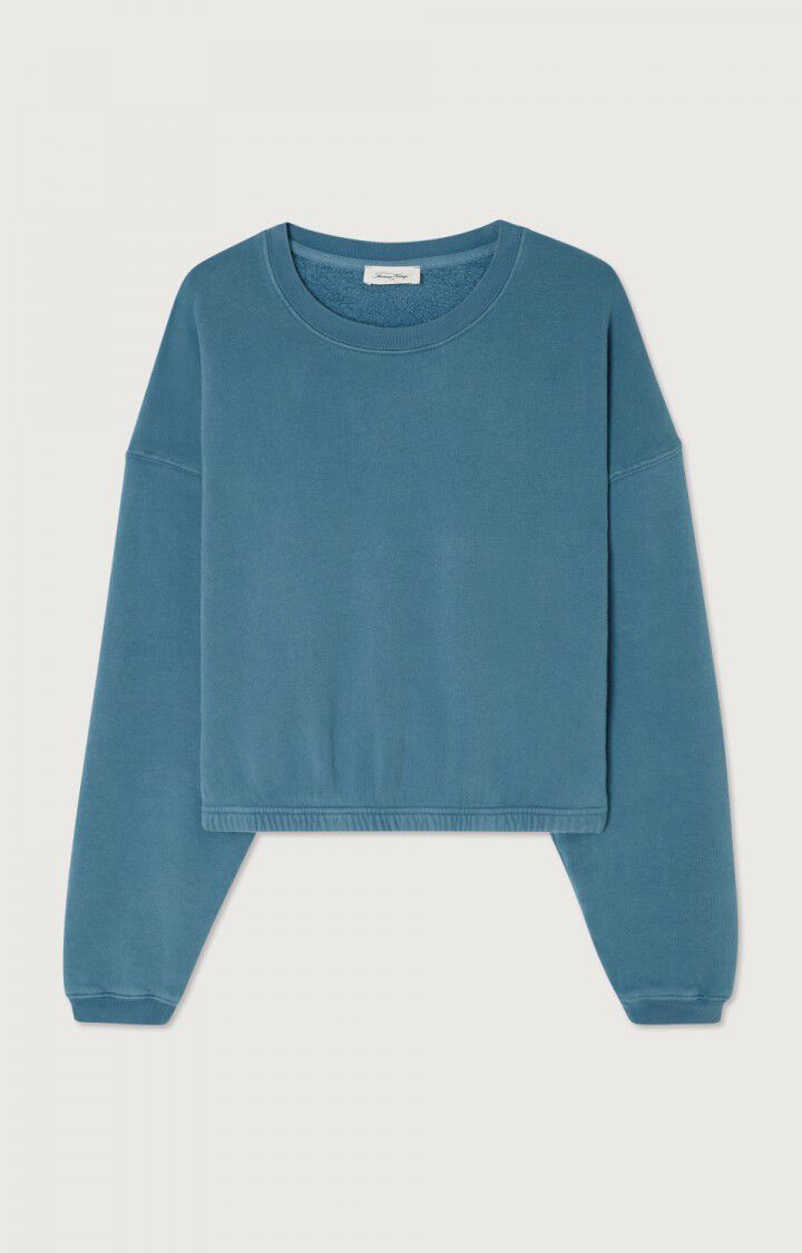 Women's sweatshirt Izubird - VINTAGE STORM 51 Long sleeve Blue 