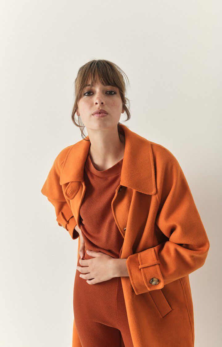 Women's sweatshirt Sovy, TERRACOTTA, hi-res-model
