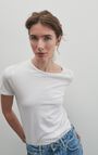 Camiseta mujer Vegiflower, BLANCO, hi-res-model
