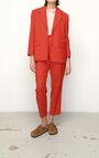 Women's trousers Tabinsville, RED BERRIES, hi-res-model