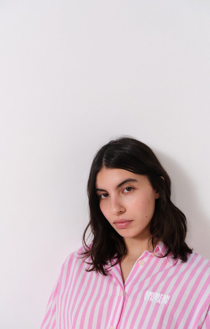 Women's shirt Vextown, PINK STRIPES, hi-res-model