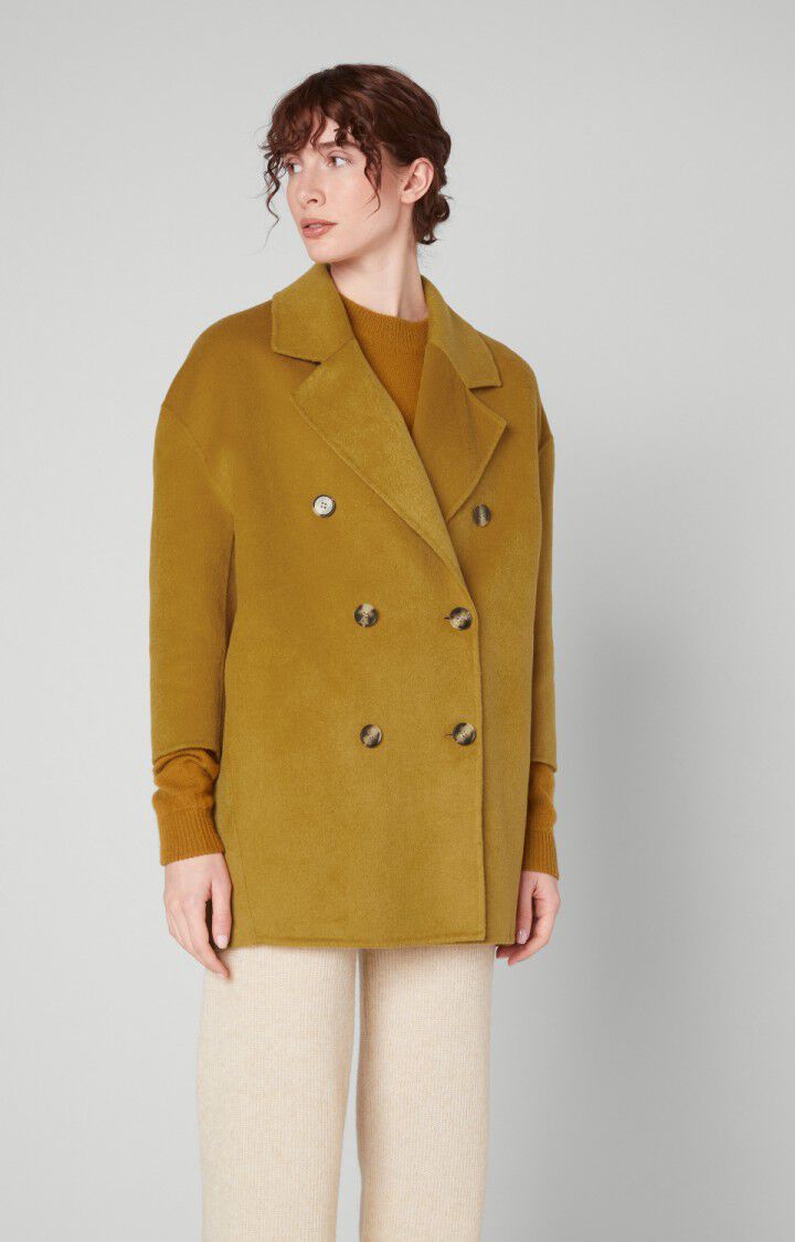 Women's coat Dadoulove, HONEY, hi-res-model