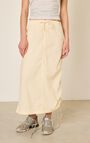 Women's skirt Ikino - WHITE PEACH - Beige - S