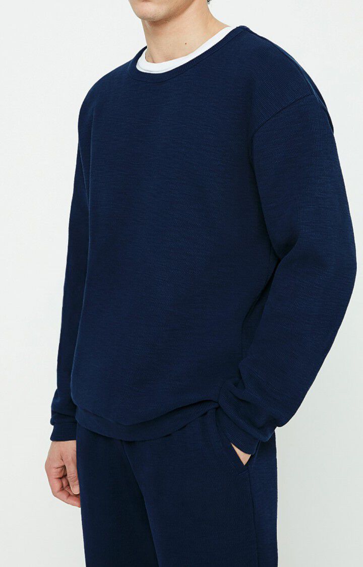 Men's sweatshirt Kryborow, PETROL, hi-res-model