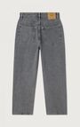Damen-Gerade crooped-Jjeans Yopday - GRAU VINTAGE - Grau - 24-30