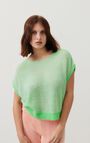 Pull femme Zakday, RAYURES GRIS CHINE ABSINTHE, hi-res-model