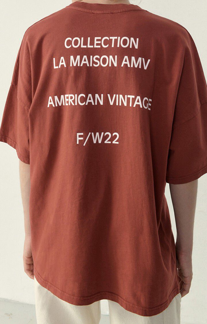 Camiseta mixta Fizvalley, CASTAÑO DULCE, hi-res-model