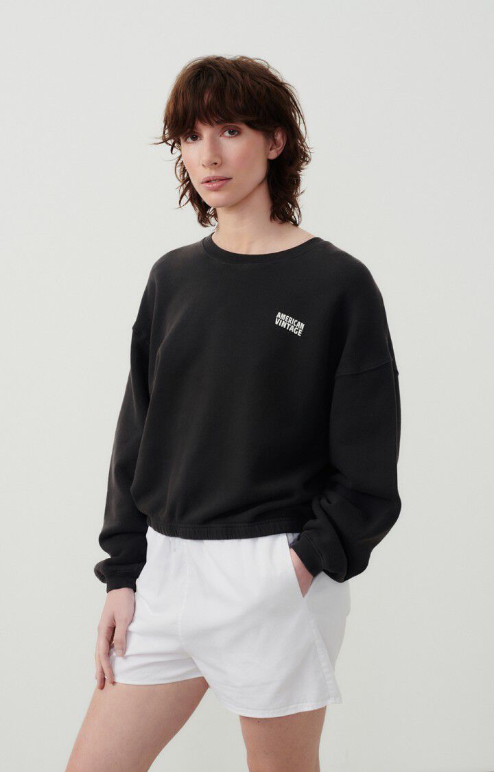Women's sweatshirt Izubird, VINTAGE LICORICE, hi-res-model
