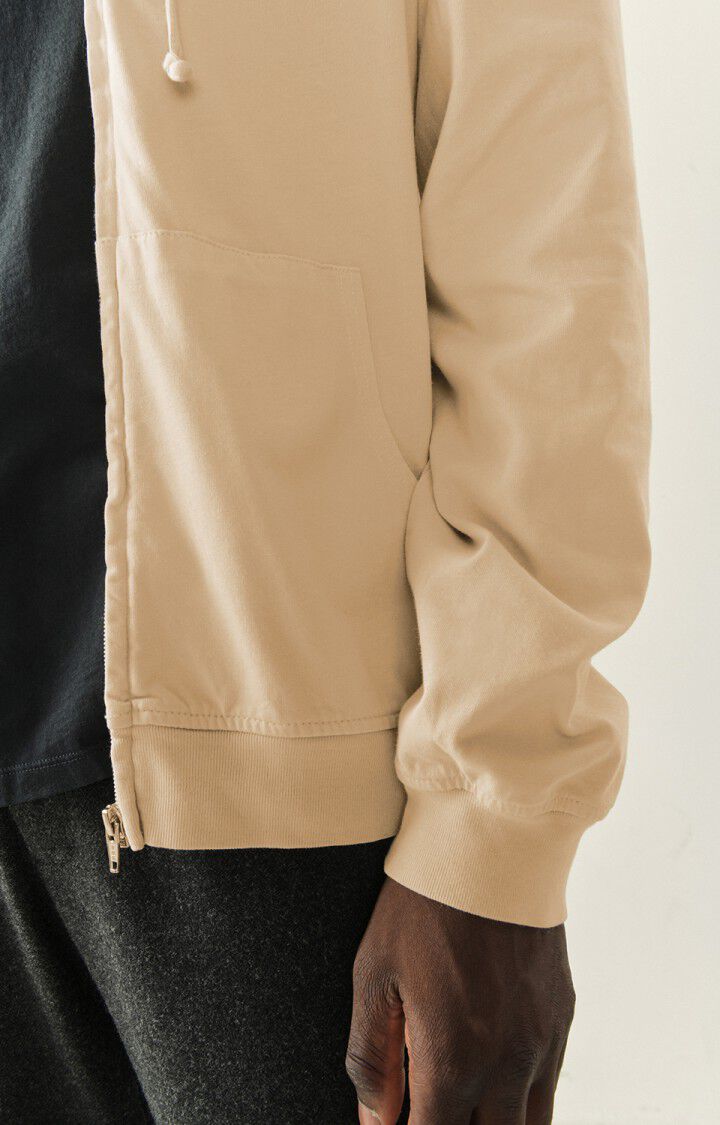 Herrensweatshirt Fizvalley - NEBEL VINTAGE - Beige - M