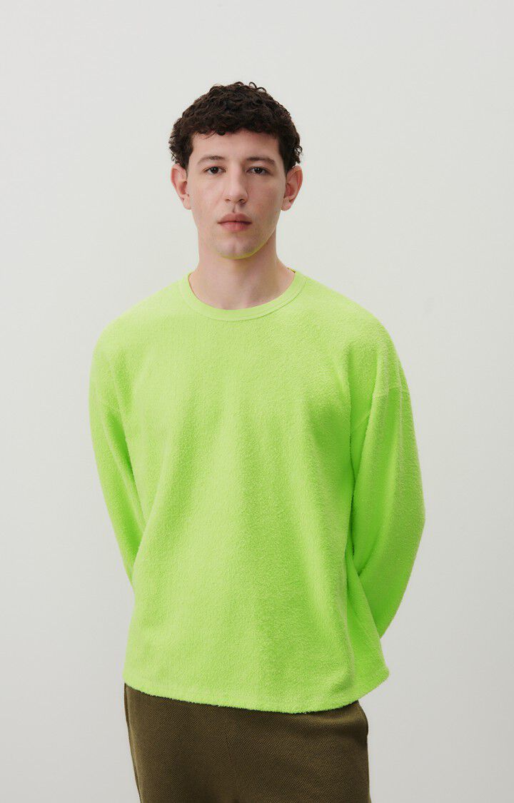 Men's sweatshirt Bobypark, NEON YELLOW, hi-res-model