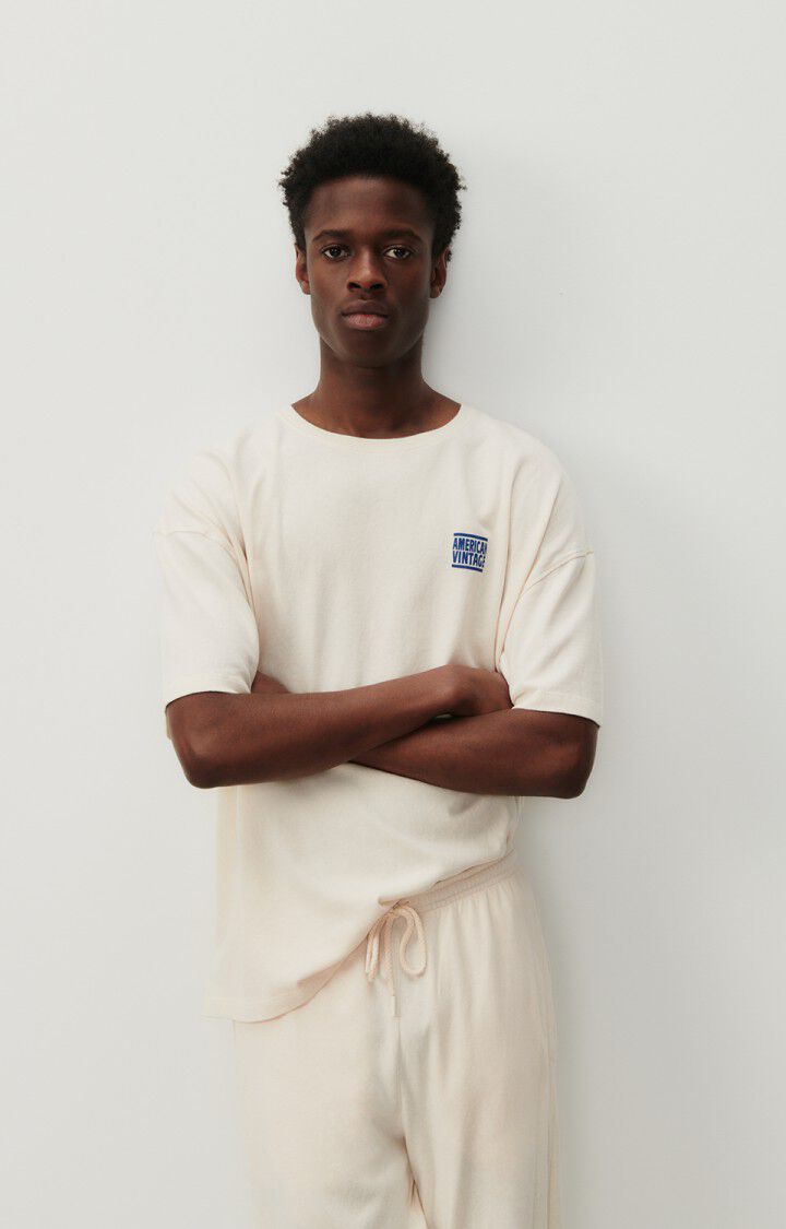 Men's t-shirt Ykobow, ECRU, hi-res-model