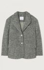 Women's coat Azibeach, HEATHER GREY, hi-res