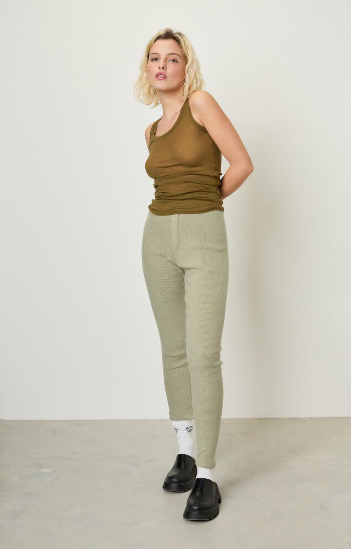 Women's leggings Pyboo - LIGHT KHAKI - Green - S