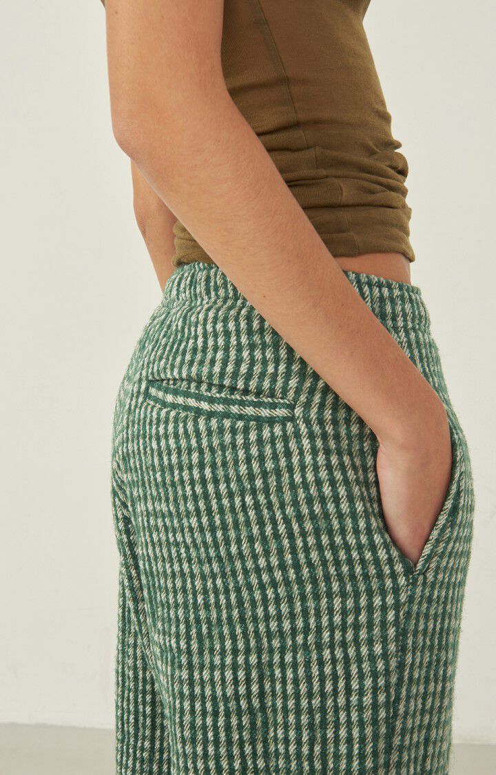 Pantalon femme Nanbay, CARREAUX PELOUSE, hi-res-model