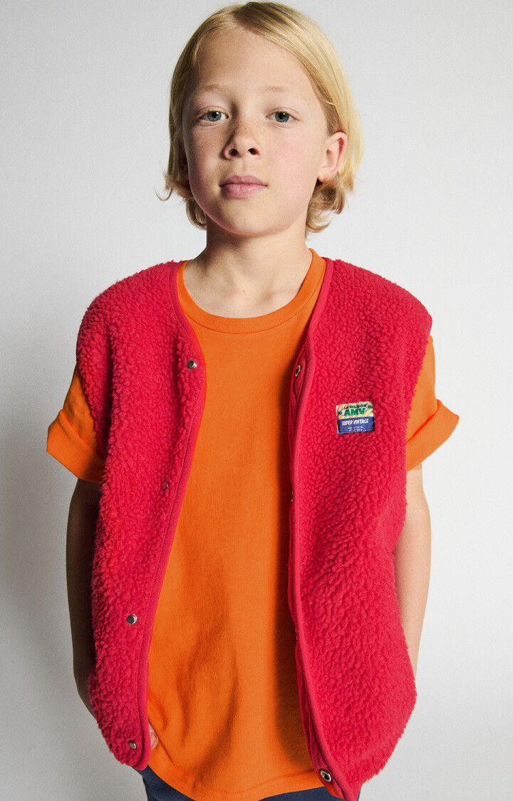 Kinder-T-Shirt Fizvalley - ORANGEADE VINTAGE - Orange - 5