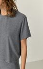 Women's t-shirt Ypawood - MELANGE CHARCOAL - Black - S