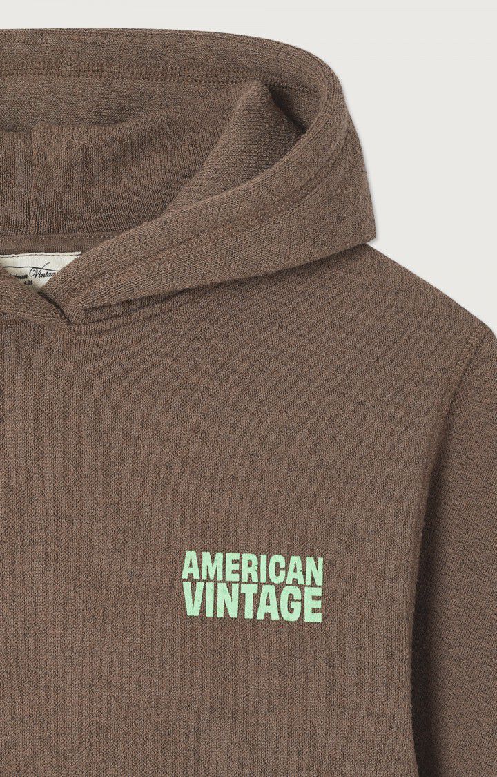 Kids' sweatshirt Evona - OVERDYED BROWN - Brown