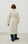 Women's coat Karabay, ECRU, hi-res-model