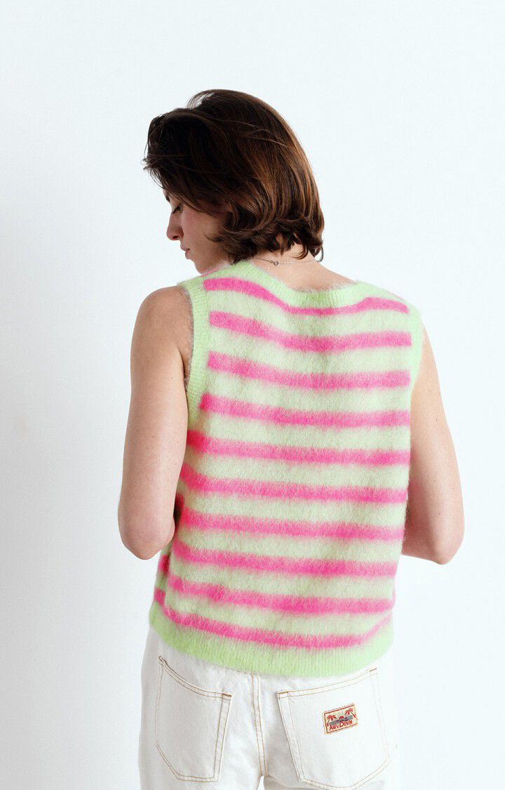 Women's jumper Nenybay, STRIPED ALMOND HIBISCUS, hi-res-model