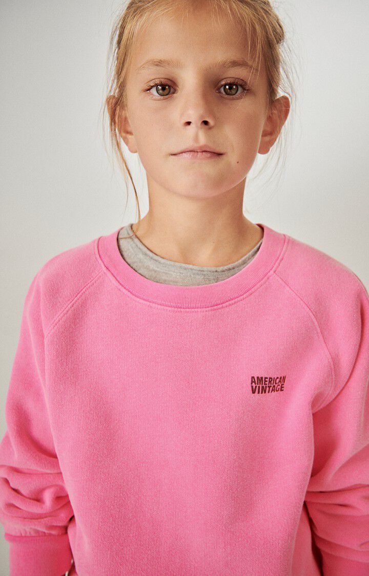 Kid's sweatshirt Izubird, FLUO PINK, hi-res-model