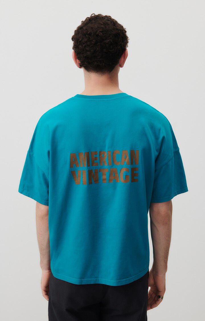 Camiseta mixta Fizvalley, PAVO REAL VINTAGE, hi-res-model